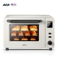 ACA/Appliance ATO-E45S Electric Oven Home Fully Automatic Multi functional Baking 40L Enamel Inner Pot Counter Top Ovens. 