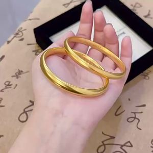 Vòng tay Tâm Sutra Hoa Sen Cổ Phương Pháp Thủ Công Mới Cao Cấp Mạ vàng thật màu sắc bền lâu quà cưới cho người lớn tuổi