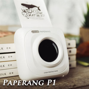 Paperang Printer P1 -  Portable Bluetooth 4.0 Mini Paper Printer with 3 Pieces Thermal Paper (Blue Pink Yellow)