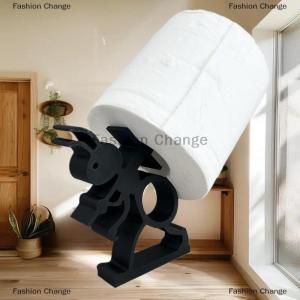 [COD] Fashion Change New Creative 3D Printed Ant Shaped Bathroom Tissue Holder Cute And Simple Toilet Roll Paper Holder