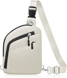 TOPEAST  Anti-theft Crossbody Bag  Suitable for Men and Women  Small Shoulder Bag Crossbody Bag  Women Travel Sports Hiking Exercise