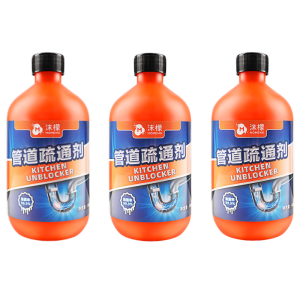Foaming lemon drain cleaner Drain cleaner Strong hair dissolving agent Odor-removing drain cleaner