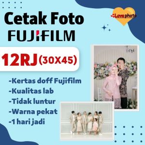 Cetak foto fujifilm Cetak 12R kualitas lab Full Print Mesin NORITSU Kualitas Terbaik  termurah