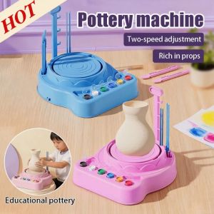 Childrens DIY Handmade Pottery Machine Clay Craft Set USB Charging Creative Soft Clay Clay Toys