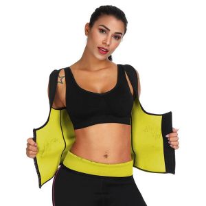 Korset Pelangsing Korset Perut Cami Hot Waist Cincher Baju Pembakar Lemak Baju Olahraga