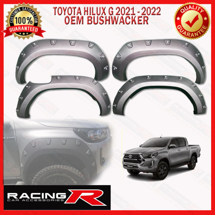 Toyota Hilux G  OEM Bushwacker 2021 2022 2023 2024 2024 ( Car Accessories )