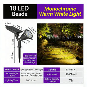 [SG Stock] LED Garden Light IP65 Waterproof 7Color Changing Outdoor Landscape Spotlight Adjustable