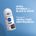 [Paket isi 3] NIVEA Deodorant Roll On Black & White Invisible Original 50ml. 