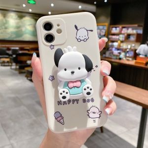 Honor 90 Lite X9 X9b X9A X6 X6A X7B X8 X8b X8A X7a 50 70 Magic 6 5 4 Pro X5 Plus X50 Pochacco Cartoon Stand Holder Soft Phone Case