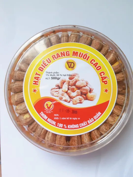 0.5kg hạt điều rang muối Daklak cao cấp