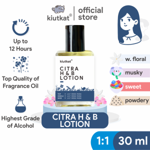 CITRA H & B LOTION by KIUTKAT - Parfum Wanita Original Isi 30ml | Searah CITRA H & B LOTION