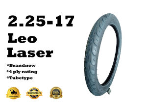 225-17 (2.25-17) LEO LASER 4 PLY TUBETYPE LEO TIRE BRANDNEW