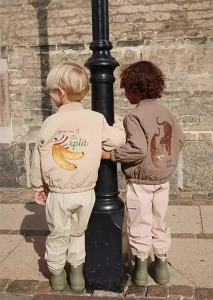 2026 KS Brand Winter Baby Boys Lambswool Jackets Vest Kids Clothes Girls Cherry Jackets Outerwear Coats Flight Suit Jackets 1-9Y2026