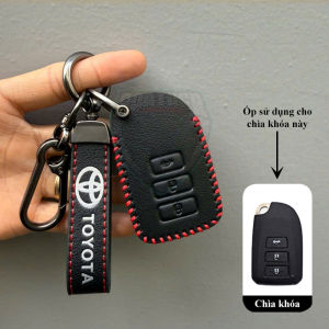 Ốp Chìa Khóa Xe Toyota Vios Chìa Khóa Thông Minh mẫu Hợp Kim Cao Cấp Họa Tiết Cờ Ý
