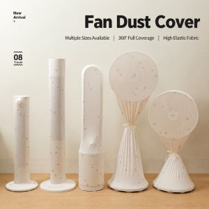GORGE Họa tiết ngôi sao Nắp che bụi quạt Chống bụi Bọc kín Bảo vệ quạt Bền bỉ Vải co giãn Vỏ bọc bụi quạt tháp Quạt tháp