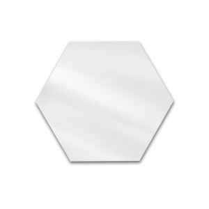 Lifepro Hexagonal Cermin Tempel Kaca Sticker Segi Enam Hexagon Mirror Acrylic Dekorasi Hijang Akrilik Dekorasi Toilet Kamar Mandi Murah Import