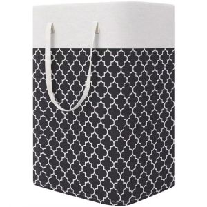 75L Waterproof Canvas Laundry Basket Foldable Large Capacity Clothes Storage Portable Home Camping Bin