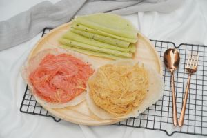 โรตีสายไหม เจ้าดังอยุธยา บังอิมรอน(ซีลศูนย์ยากาศ)