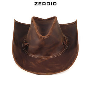 Mũ Cao Bồi Da Bò Thật Nón Cowboy Xịn Phong Cách Cao Bồi Miền Tây