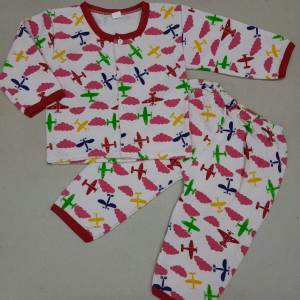 ชุดเด็กเล็ก ชุดกันหนาวเด็ก ป้ายL 6-12เดือนไม่เกิน12โล อก22นิ้ว ผ้าหนา ผ้าแซนวิช กระดุมหน้า ชุดเด็กผู้ชาย ชุดเด็กผู้หญิง ชุดนอนเด็กเล็ก