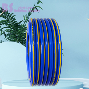 พร้อมส่งท่อน้ำสีฟ้า สายยางรดน้ำต้นไม้ 5/8 1/2 3/4 ความยาวที่เลือกได้ 50/100 เมตร PVC