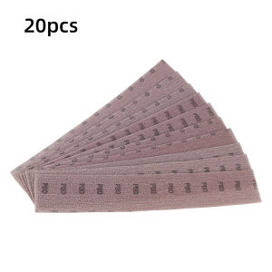 HIFESON 10pcs 20pcs 50pc 70x420mm Mesh Sandpaper Vacuuming Hook Loop Sanding Disc-Abrasive For 400x70 Sanding Block For Electric Pneumatic Manual Sandpaper Machine Wood Metal Polishing