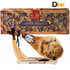 Đùi Heo Muối Deraza Iberico 24 Tháng Paleta Bone-in Tây Ban Nha (4–6kg) Thịt Muối Iberico Cao Cấp Chính Hãng
