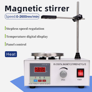 Electric Heating Digital Display Constant Temperature Magnetic Stirrer 85-2 Small Laboratory Stainless Steel Magnetic Stirrer