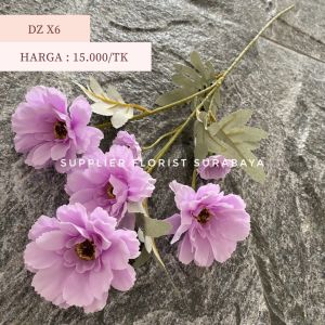 SFS - [DZ X6] BUNGA PALSU ARTIFICIAL FLOWER ZINIA ZINNIA BUNGA HIAS RUANG TAMU PANJANG MENJUNTAI DIY FLOWER DAISY RANUNCULUS BUKET BUNGA TANGAN