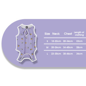 HamshMoc ชุดผ่าตัดแมว ชุดฟื้นฟูหลังผ่าตัดหลังทำแผลเสื้อผ้าแมวหลังผ่าตัดอีกทางเลือก