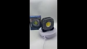 AE Đèn cắm trại ngoài trời đa chức năng đèn móc khóadi động COB Đèn làm việc đèn kiểm tra từ tính mạnh đèn pin