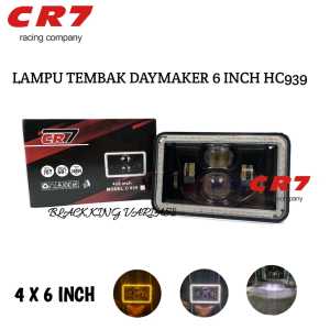 Lampu Daymaker 6 Inch Kotak Universal Lampu Tembak Daymaker 4 Led Lampu Daymaker 4 Mata Lampu Daymaker Kotak