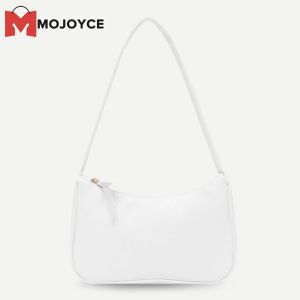 MOJOYCE Modern Women Crossbody Bag in Classic Solid Colors with Durable PU Leather Material