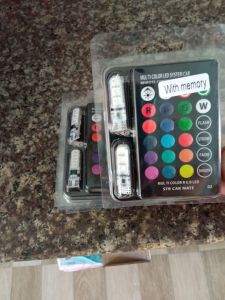 Cặp bóng đèn Demi/ Sương mù đổi màu bằng Remote xe SH Mode.