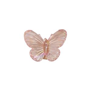 Trendy Store-C1136 Jepit Rambut Kupu Kupu Mini 3D Transparan Korean Style / Jepitan Hologram Kecil