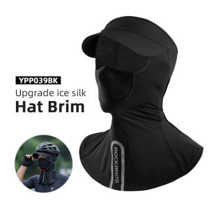 ROCKBROS Cycling Facemask Breathable Ice Silk Scarf Anti-UV Fishing Hat Outdoor Sports Scarf