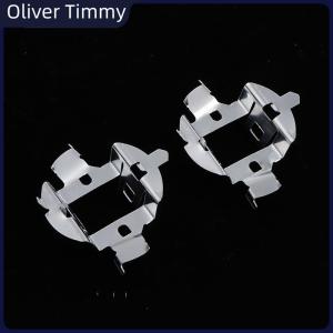 [Oliver Timmy] Suitable For General Motors HID Lamp Connector 2PCS H7 LED Car Headlight Bulb Base Adapter Holder Socket Retainer