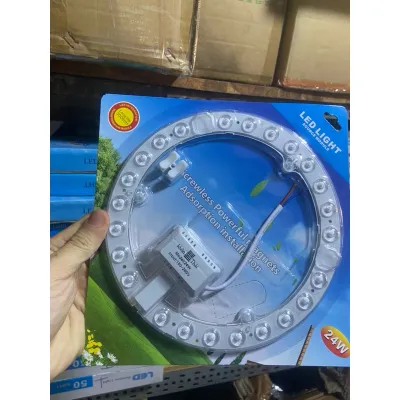 Vỉ LED Tròn 220V: 12W 18W 24W 36W - Sáng Bền Mẫu Mới Tích Hợp Nam Châm