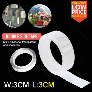 Salotape Adhesive Tape Double Sided Sticky Gel Traceless Washable / Pita Pelekat Dua Sisi Boleh Basuh