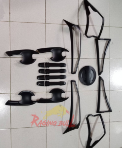 2022 - 2023 Toyota Avanza Garnish Set - Matte Black - Thailand Made