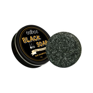 【Hot Sale】Eelhoe Black Soap Mens Grey Coverage Bar Shampoo Hair Darkening Shampoo Bar for Gray White To Black Color Hair Coverage Soap Repair Gray White Hair Color Dye Hair Shampoo Polygonum Multiflorum Fast Effective Dye For Men