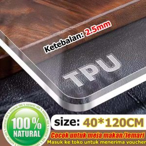 【Kualitas kelas militer Jerman meningkat 200%】Taplak Meja mika plastik Tahan Air/Anti Minyak/Anti Panas/Anti Bakteri Dikira plastik bening mika tebel Taplak Meja Transparan Taplak meja plastik anti air Taplak meja makan Taplak meja ruang tamu