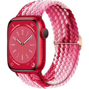 For Apple watch band 44mm 40mm 45mm 49mm 42mm 41mm 45mm correa Braided Solo Loop bracelet iWatch series 8 9 3 se 5 6 7 Ultra 2 Strap