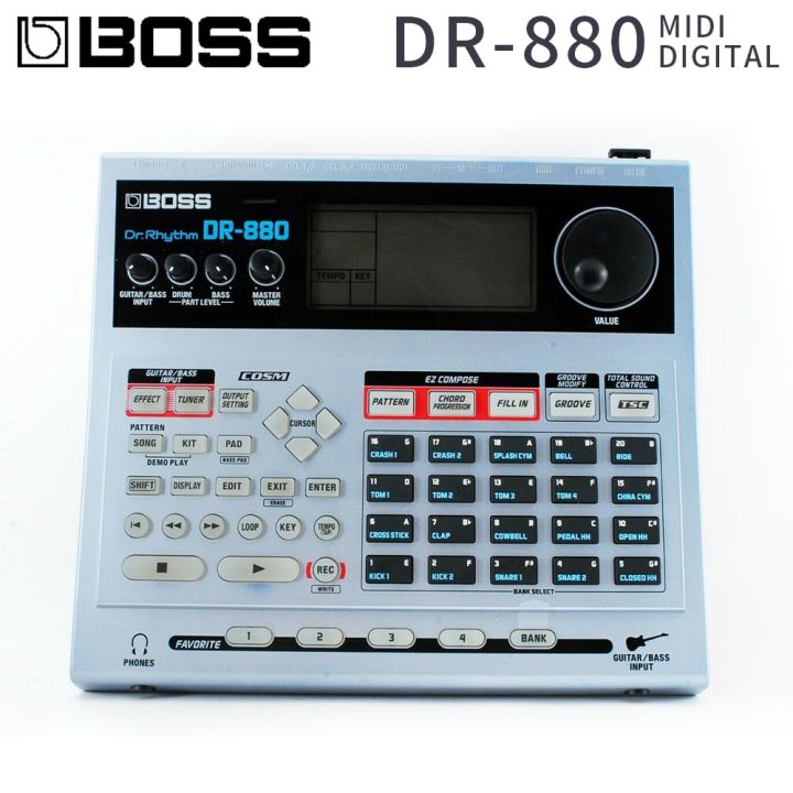 BOSS DR880 Rhythm Digital MIDI Drum Machine Lazada.co.th