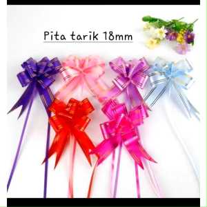 Pita tarik Pita serut 30MM lis gold pita