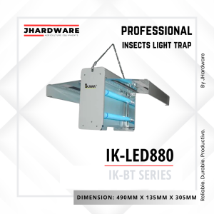 IKAWA IK-LED880 Professional Insects Light Trap +2pcs Glueboard