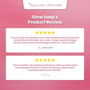 [Paket Isi 3 PCS] Glow Soap Beauty Of Angel - Sabun Mandi | Sabun Batang | Soap Bar | Sabun Antiseptik Melembabkan dan Mencerahkan