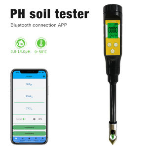 S-2000 Bluetooth Flower Plant Agriculture Orchard Soil Temperature pH Value Detector Sensor Soil Acidity pH Meter