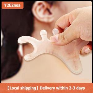 【Local shipping】 Body Meridian Massage Comb Plastics Five Wide Tooth Comb Acupuncture Therapy Blood Circulation Anti-static Smooth Hair Comb