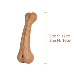Đồ chơi thanh nhai gặm cho chó hình gạc nai bằng gỗ thông – Đen Ta pet shop